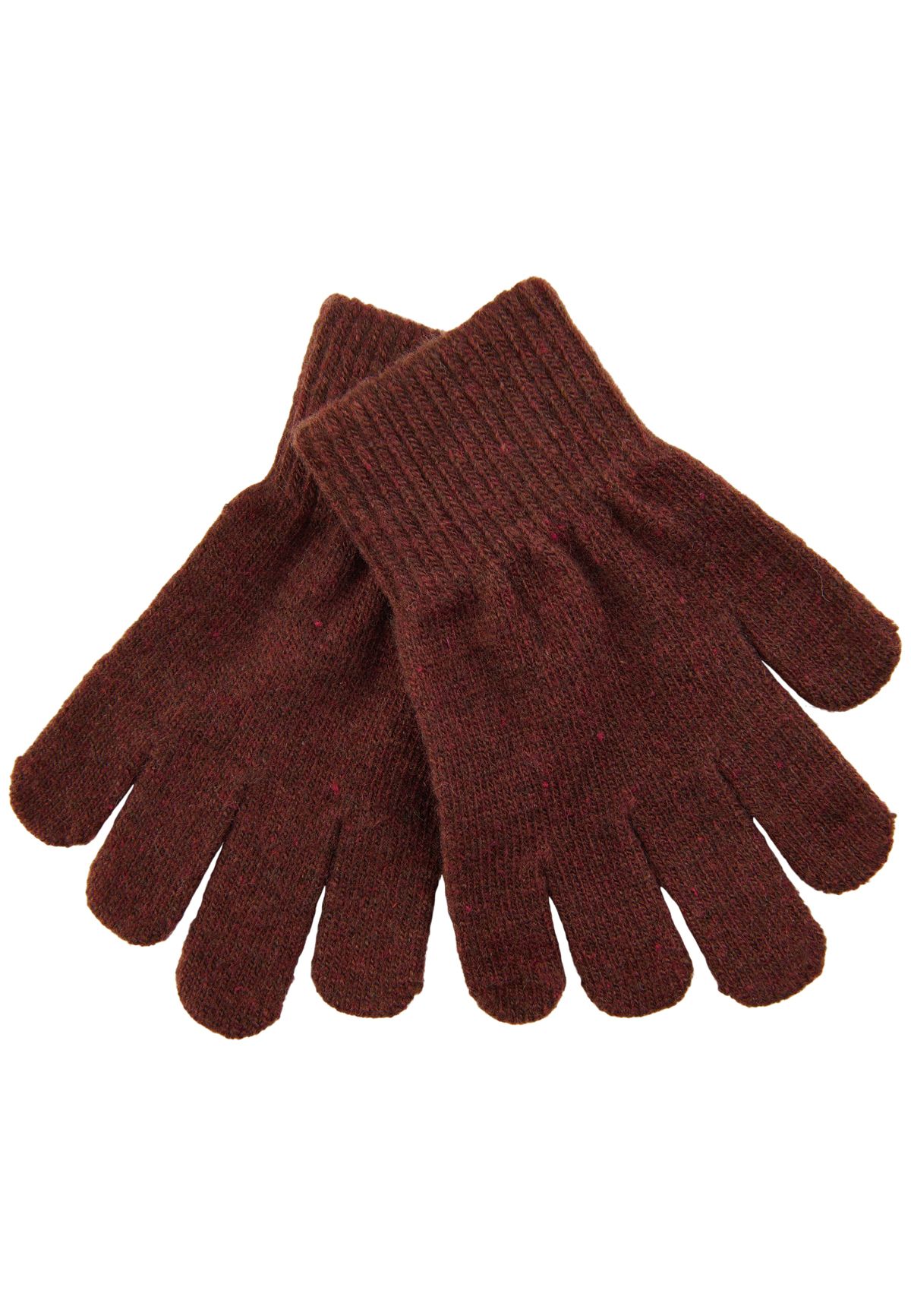 Manusi chocolate cu lana 4-7