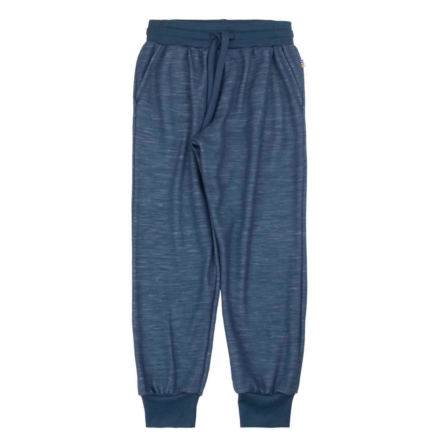 Pantaloni albastri lana si bambus Joha 150