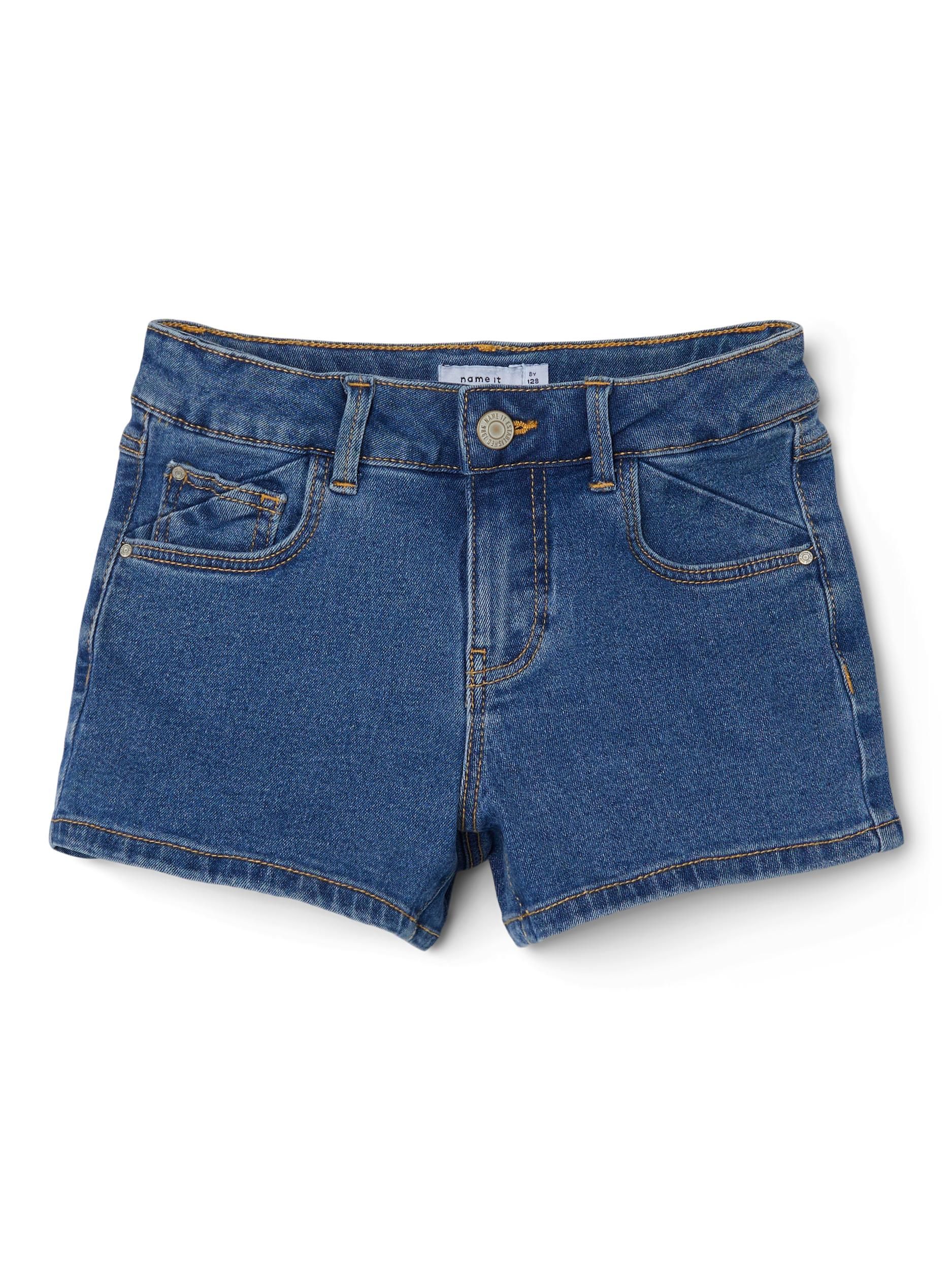 Pantaloni scurti denim fete 146