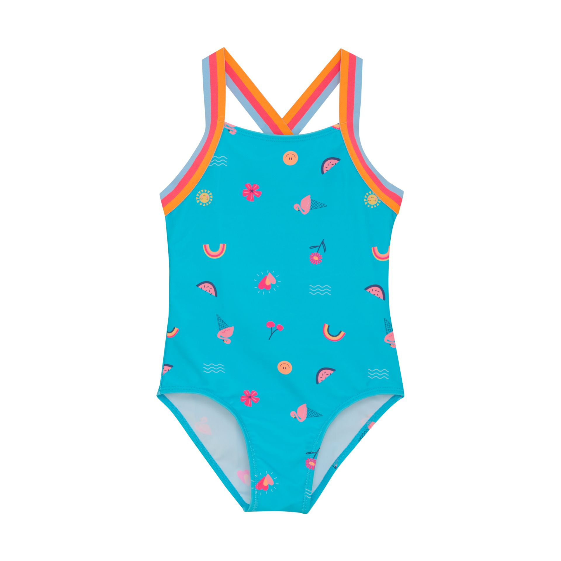 Costum de baie albastru fete Color Kids 134