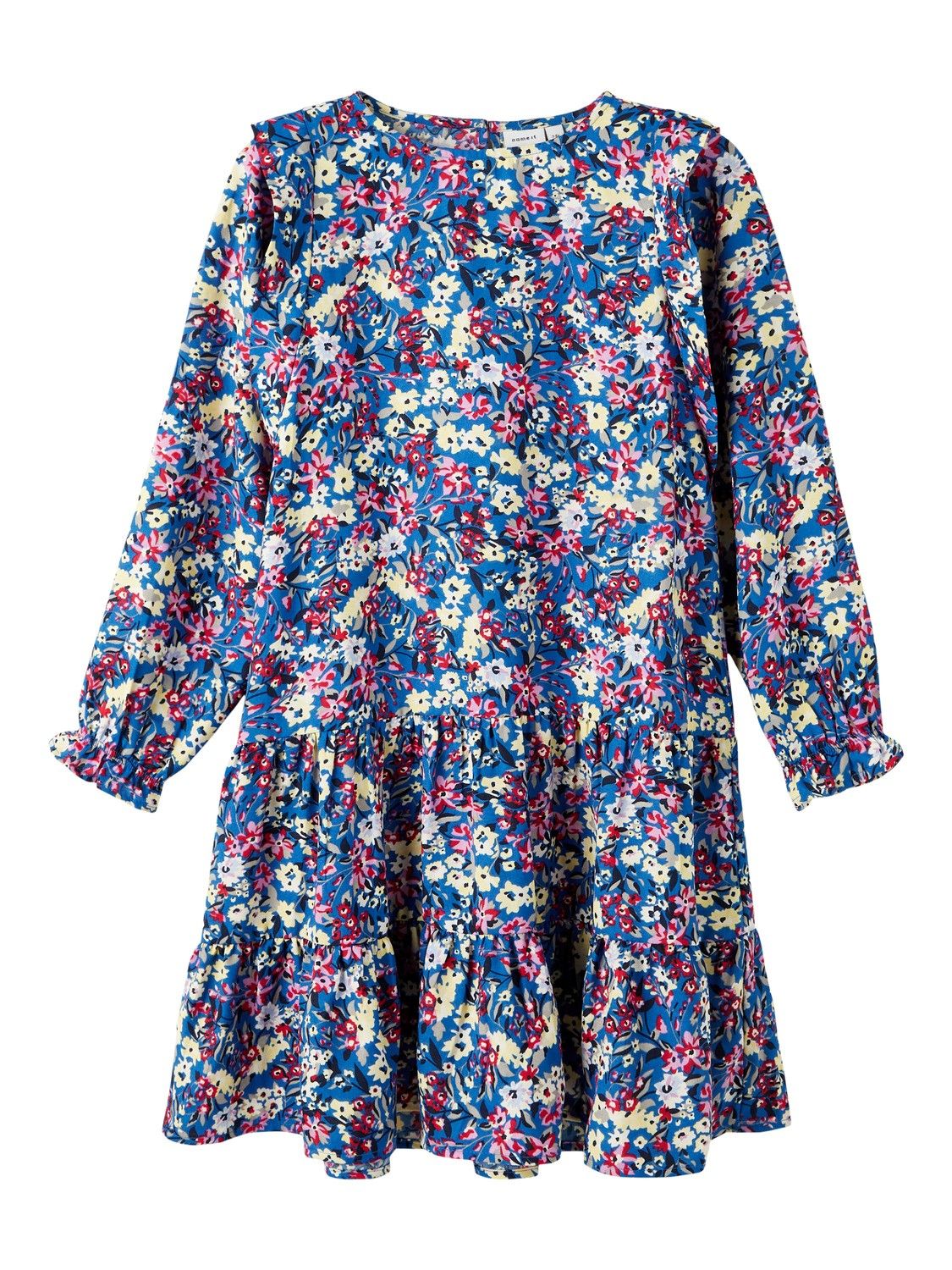 Rochie flori albastra 152