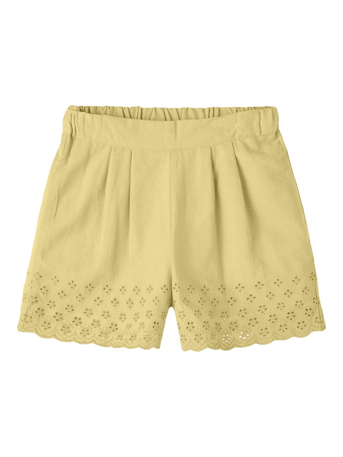 Pantaloni scurti galbeni brodati Name It 164