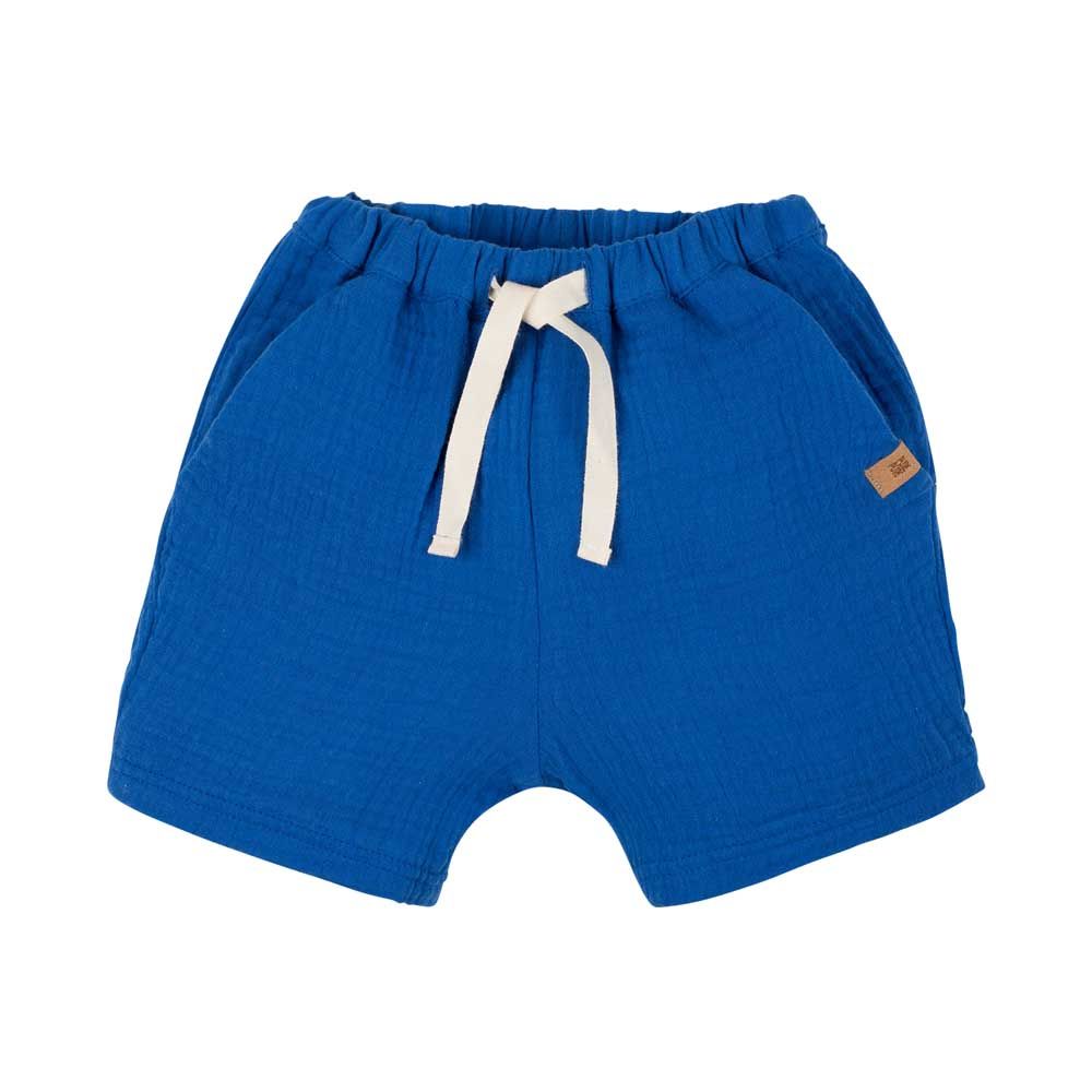Pantaloni scurti albastri muselina Pure Pure 110/116