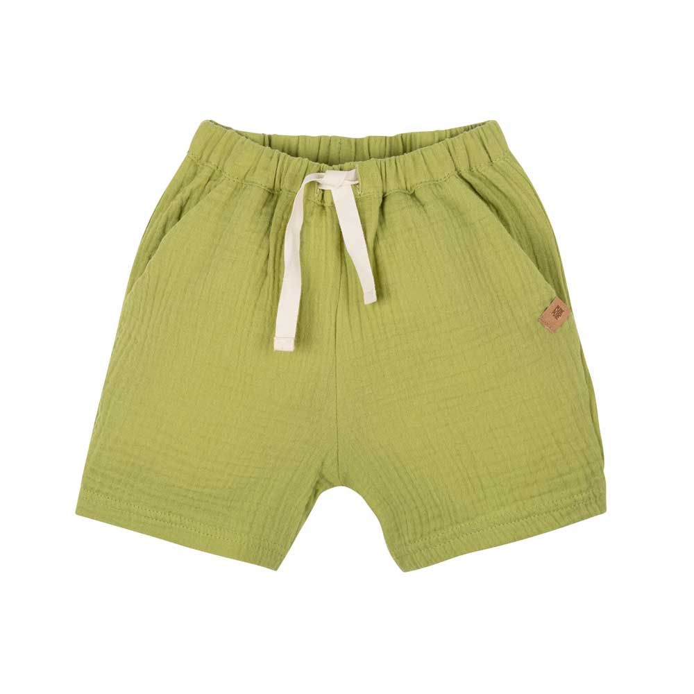 Pantaloni scurti verzi muselina Pure Pure 110/116